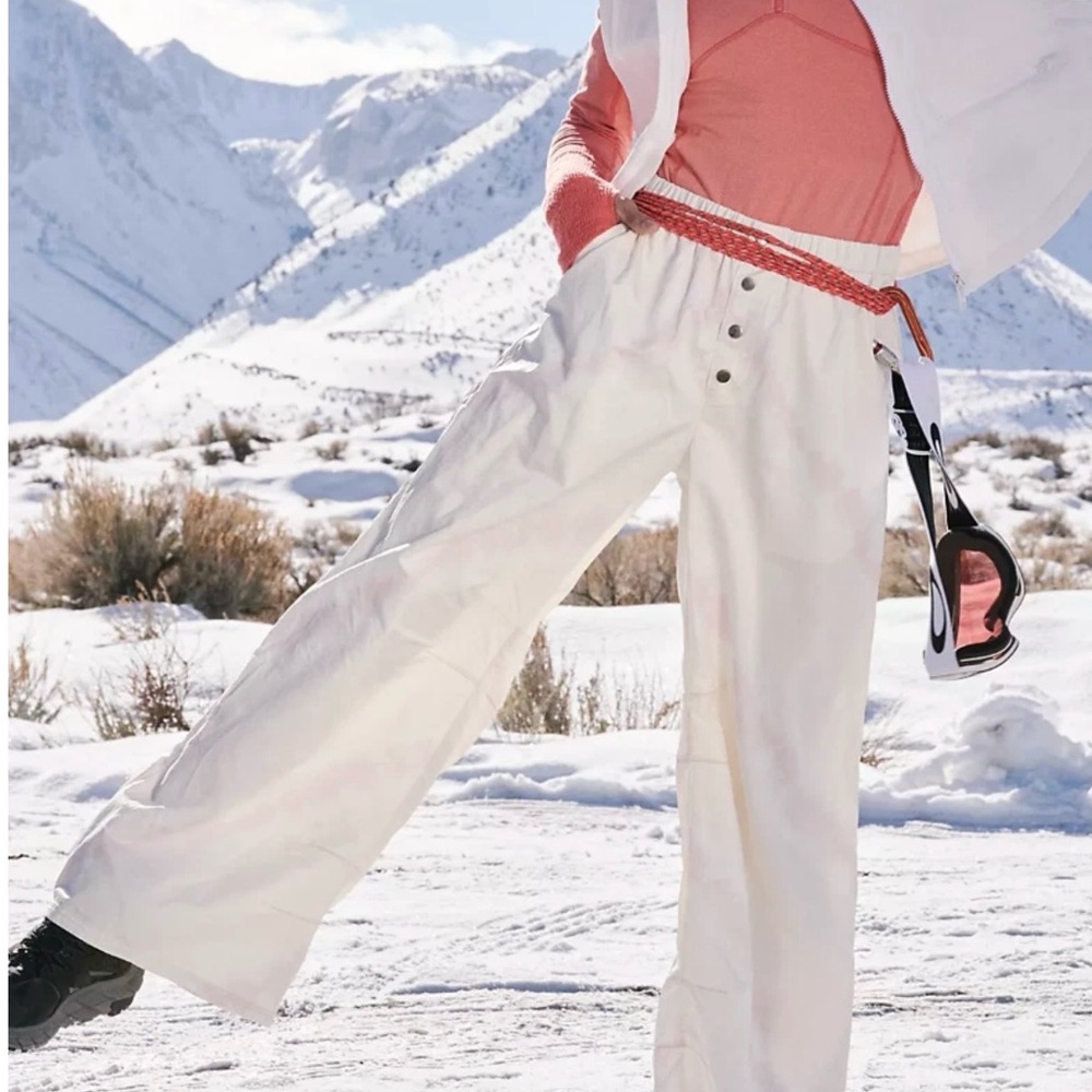 FP Movement by Free People White Wide-Leg Pants